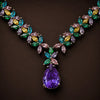 Orchid bloom Necklace Set
