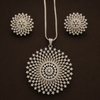 Floral Sphere Pendant Set
