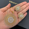 Floral Sphere Pendant Set