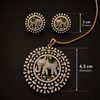 Gajanan Pendant Set