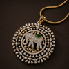 Gajanan Pendant Set