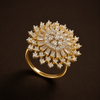 Floral Adjustable Ring