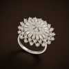 Floral Adjustable Ring